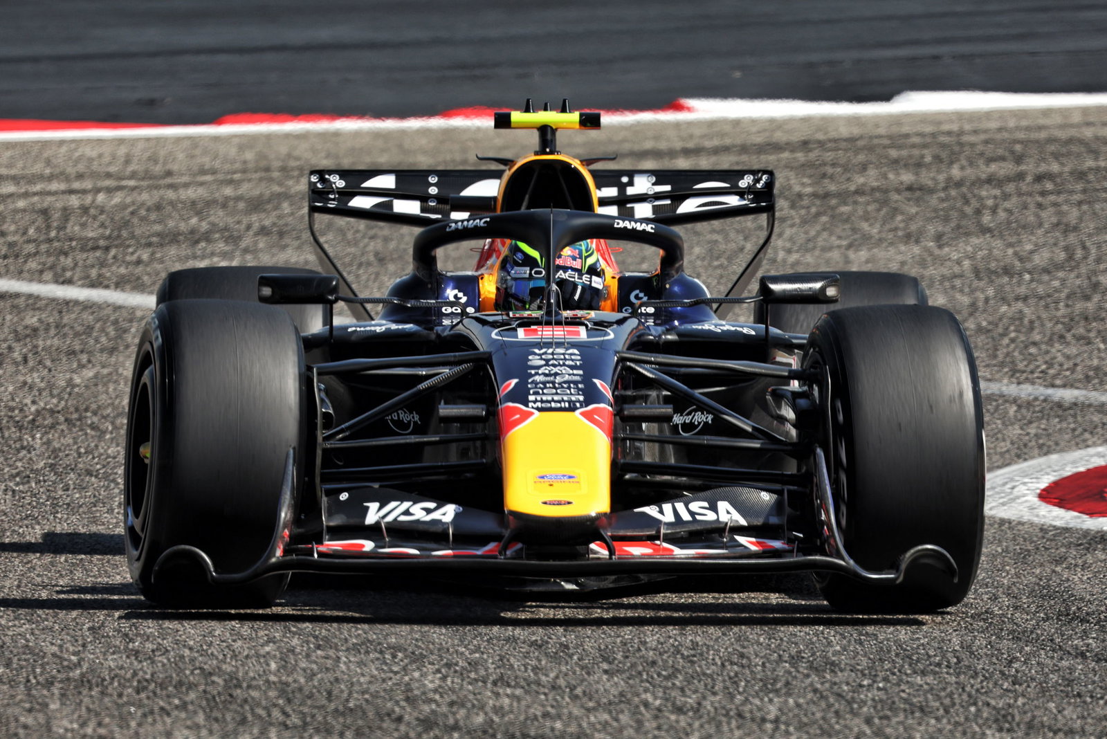 Isack Hadjar only completed 13 laps for Red Bull