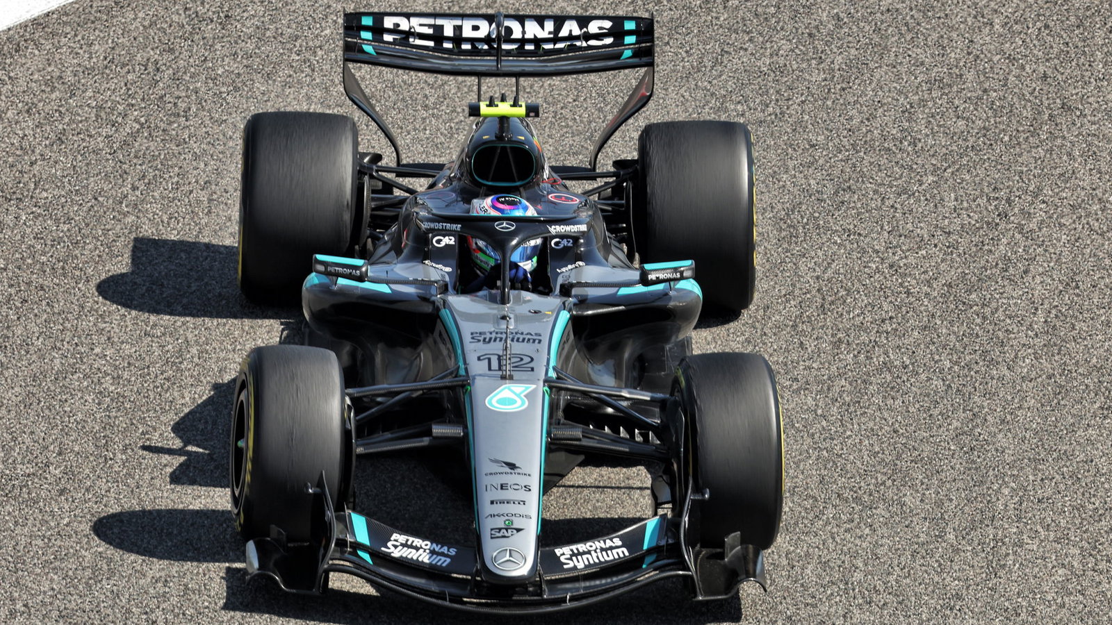 Andrea Kimi Antonelli, Mercedes, 2026 Bahrain F1 test