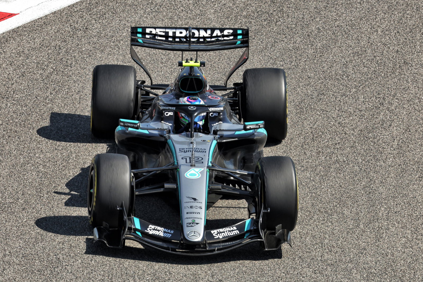 Andrea Kimi Antonelli, Mercedes, 2026 Bahrain F1 test