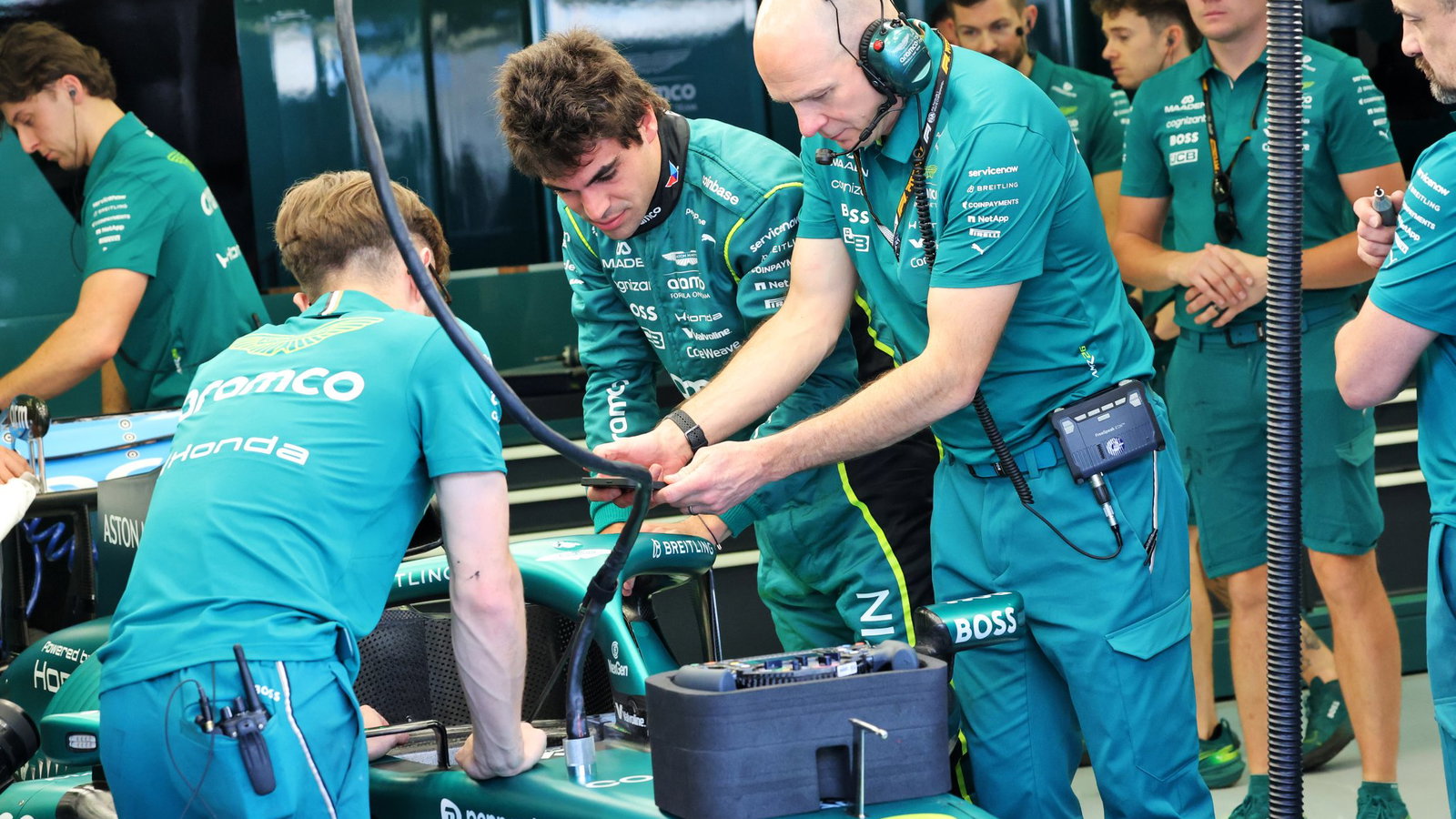 Aston Martin's run plan has been restricted for the final day