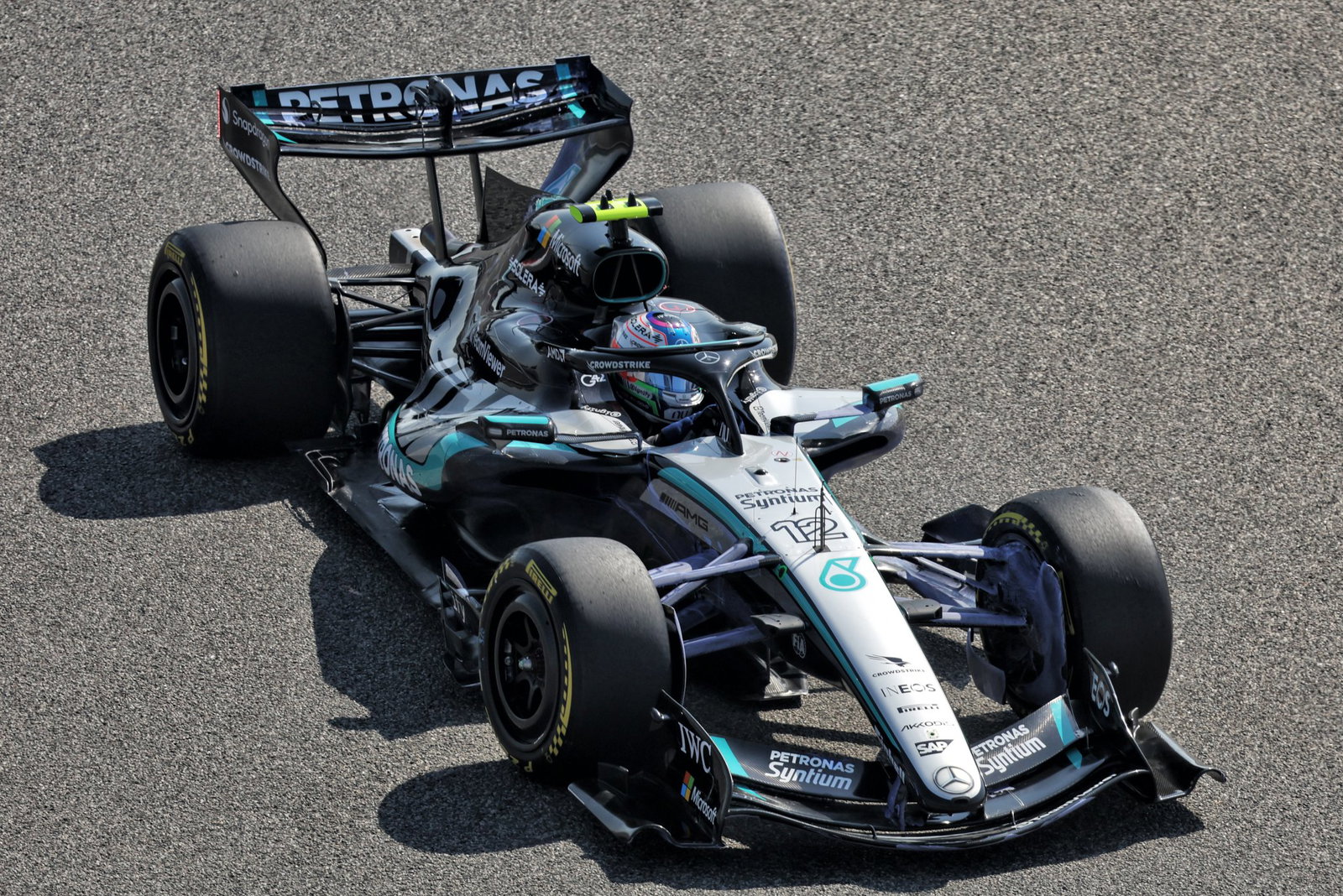 Mercedes enjoyed a strong pre-season test 