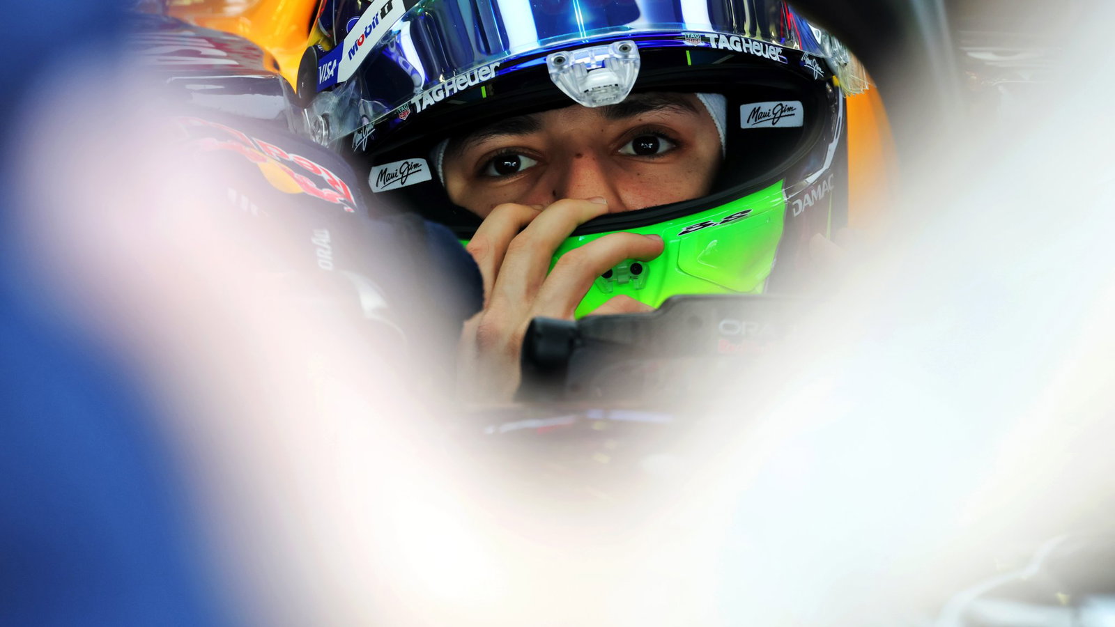 Isack Hadjar, Red Bull Racing, 2026 Bahrain test