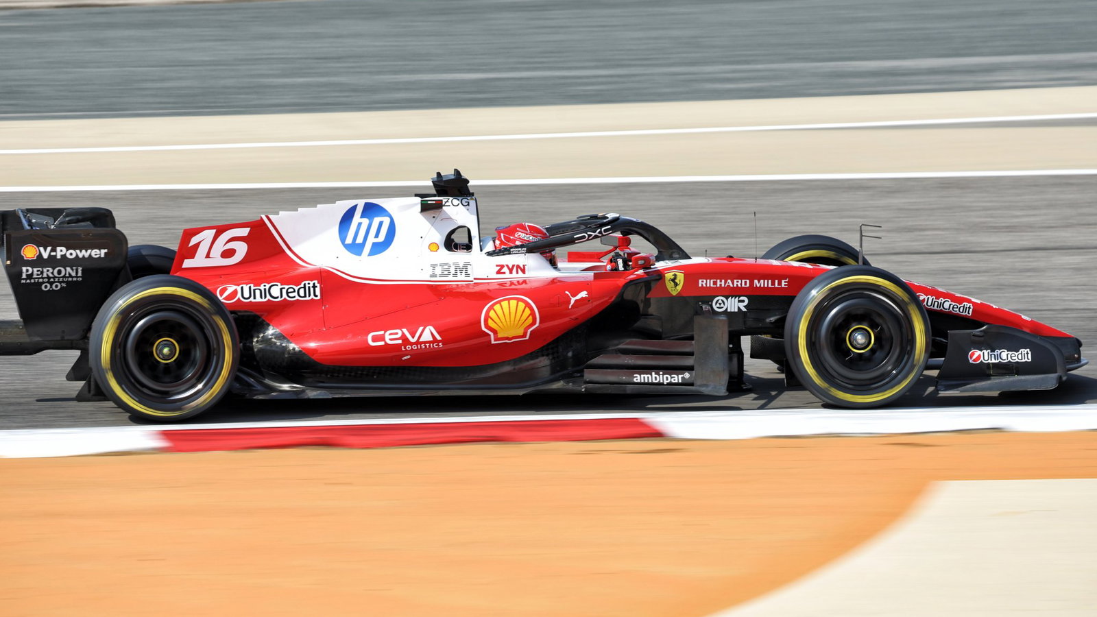 Charles Leclerc, Ferrari, 2026 Bahrain F1 test