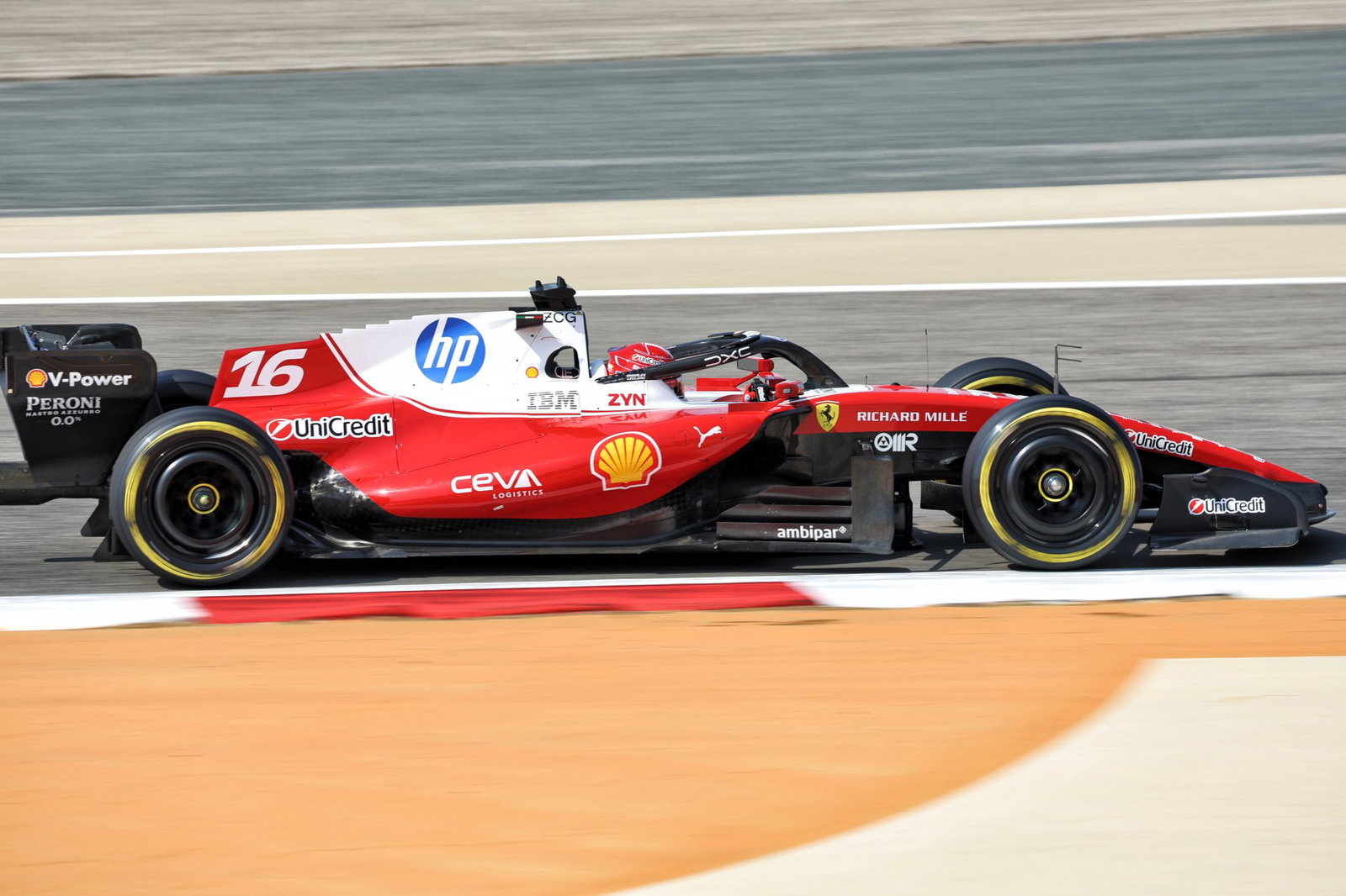 Charles Leclerc, Ferrari, 2026 Bahrain F1 test