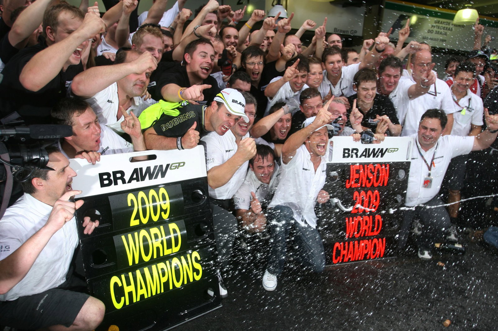 Brawn GP claimed a fairytale F1 world championship double in 2009
