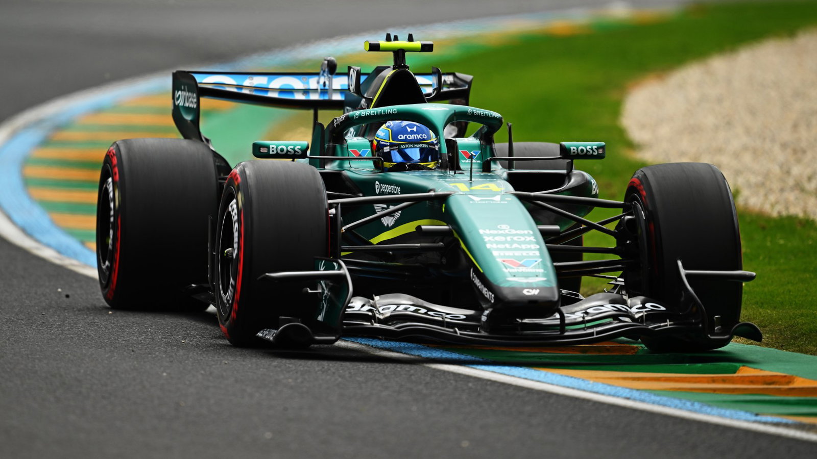 Aston Martin failed to complete the full race in Australia 