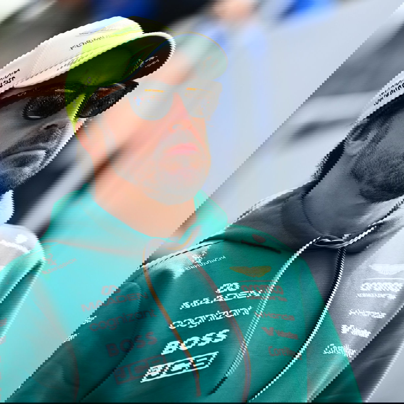 Alonso has become a father for the first time at 44