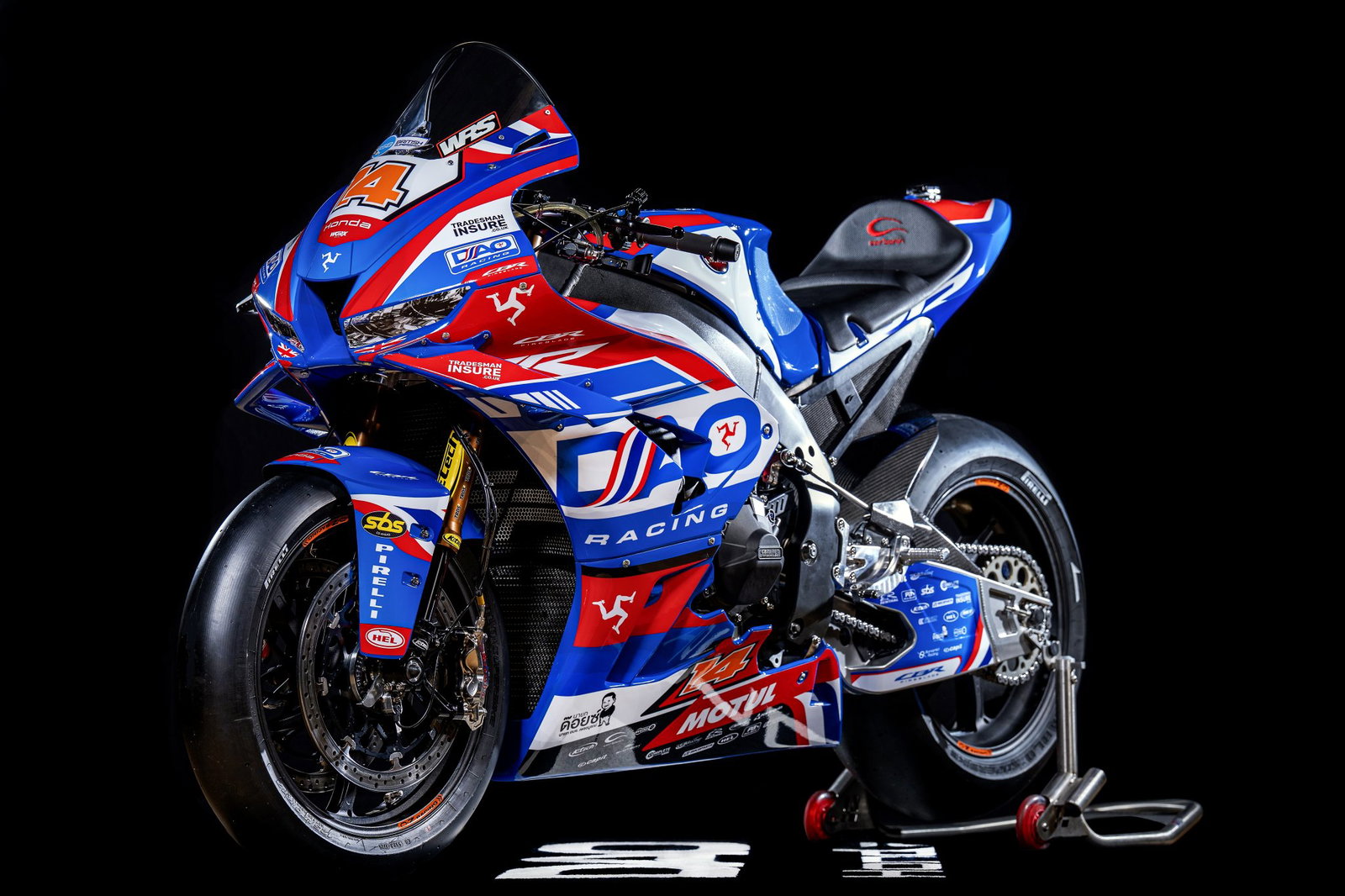 Lee Jackson's 2026 DAO Racing Honda. Credit: DAO Racing.