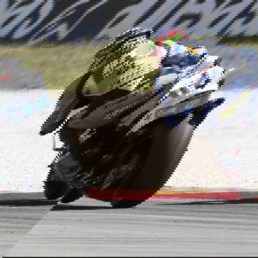 Franco Morbidelli, Fermin Aldeguer, 2025 Aragon MotoGP.