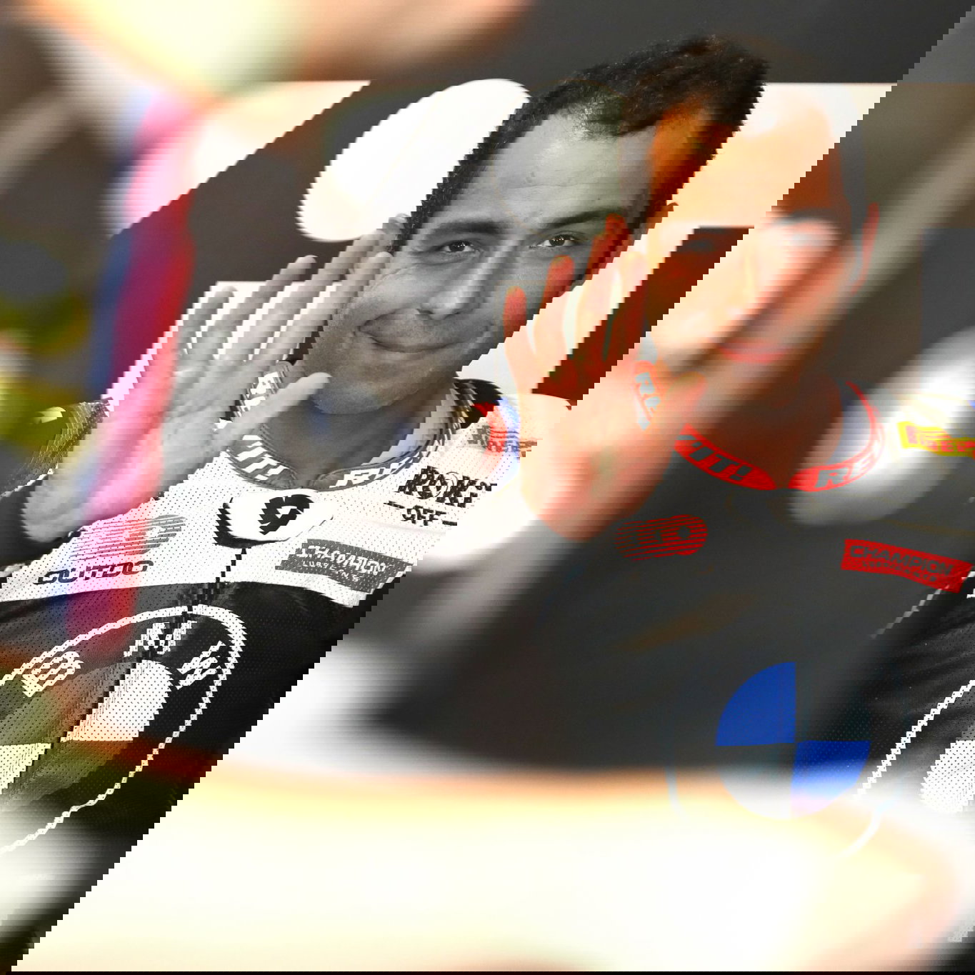 Danilo Petrucci, 2026 WorldSBK Phillip Island Test, pit box. Credit: Gold and Goose.