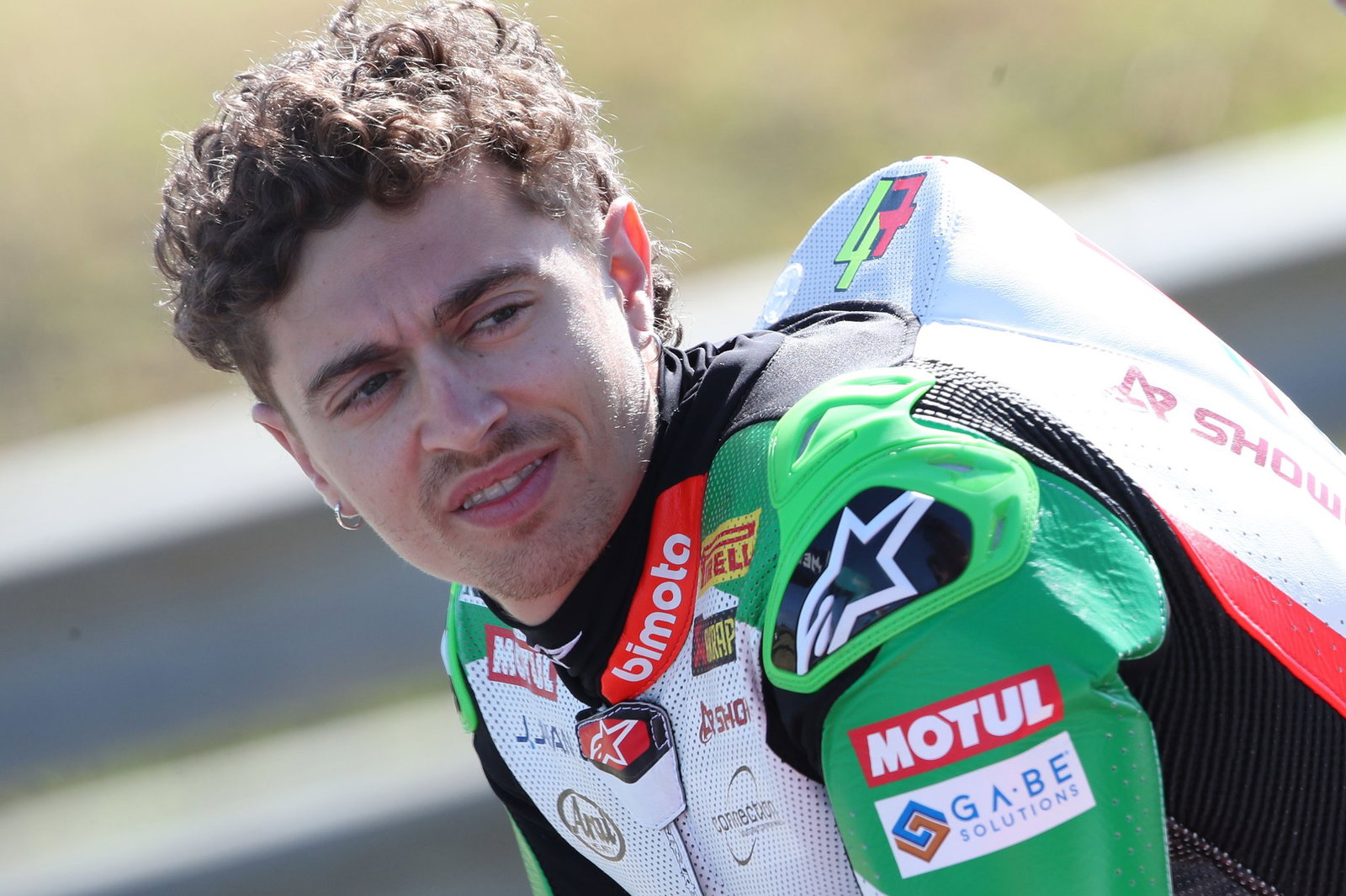 Axel Bassani, 2026 Australian WorldSBK, media day. Credit: Gold and Goose.