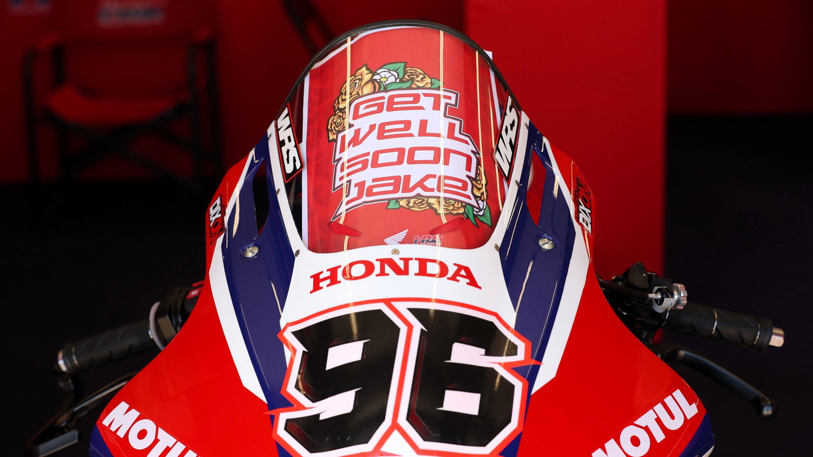 Jake Dixon's Honda, 2026 Australian WorldSBK round.