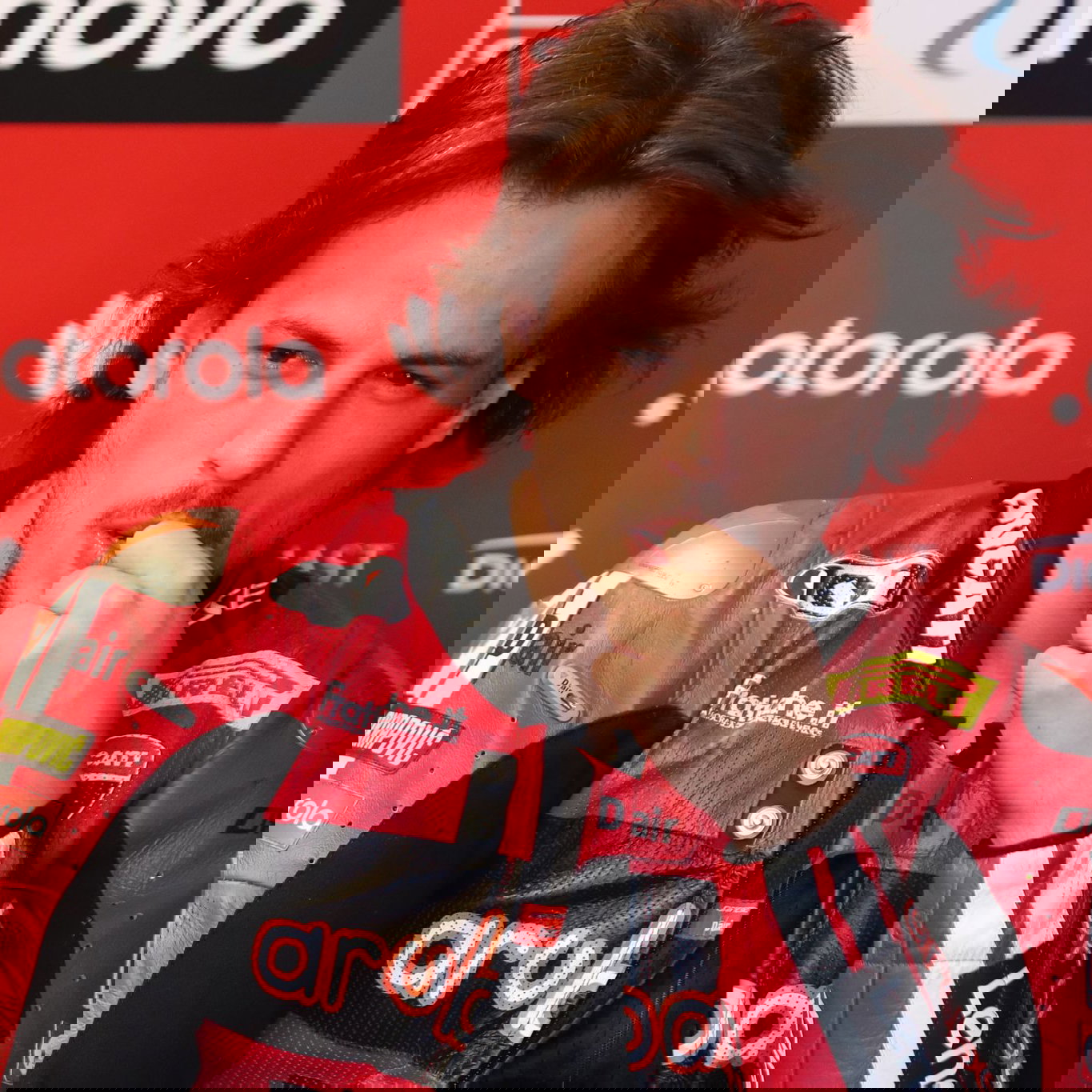 Nicolo Bulega, 2026 Australian WorldSBK, pit box. Credit: Gold and Goose.