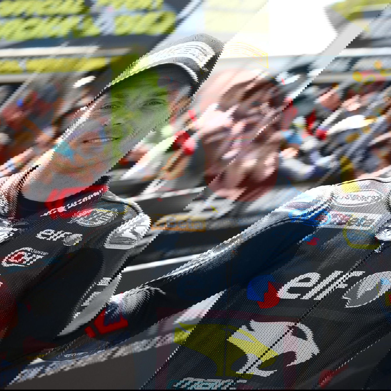 Sam Lowes, 2026 Australian WorldSBK, parc ferme. Credit: Gold and Goose.