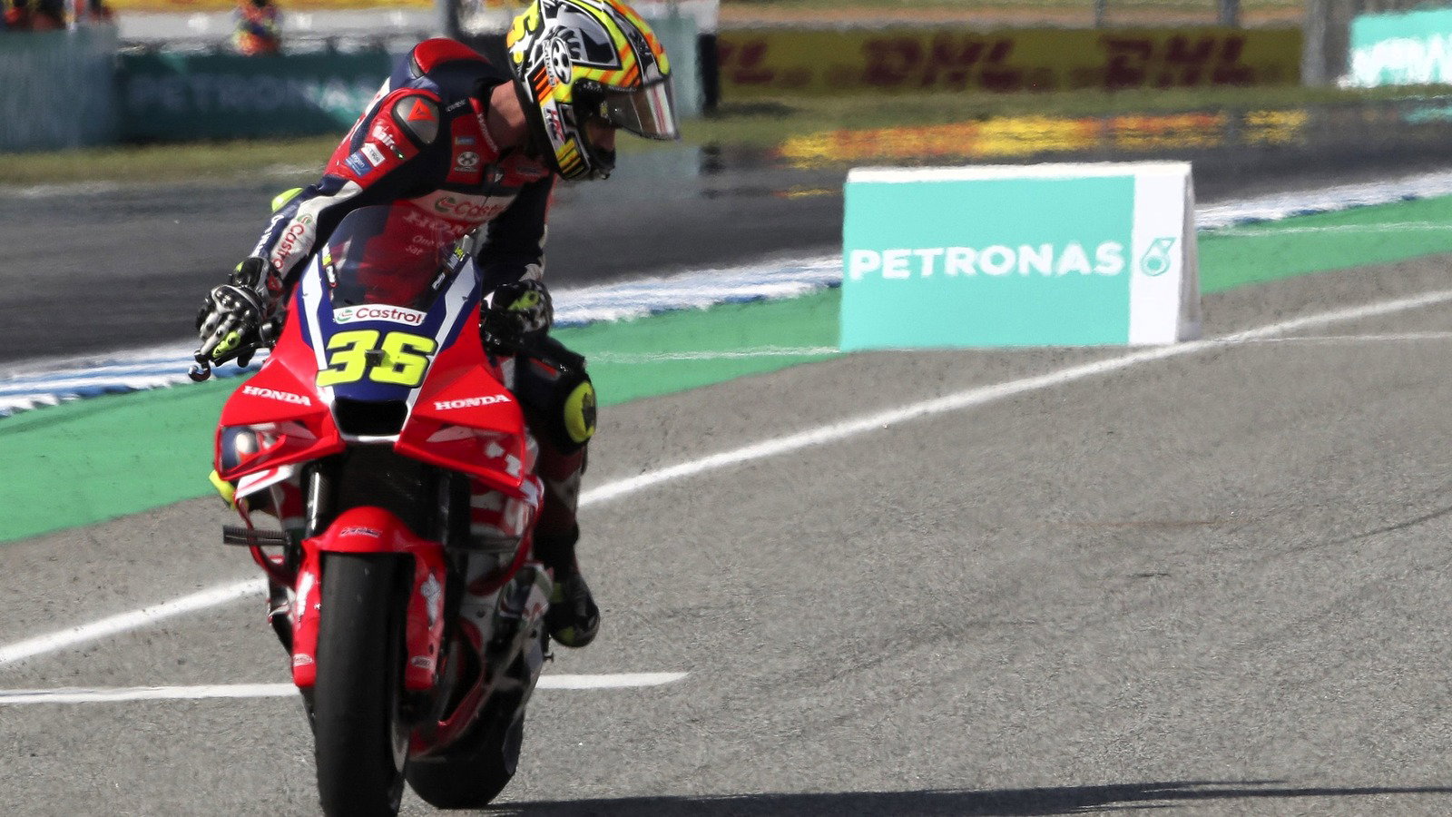 Joan Mir retires, 2026 Thai MotoGP.