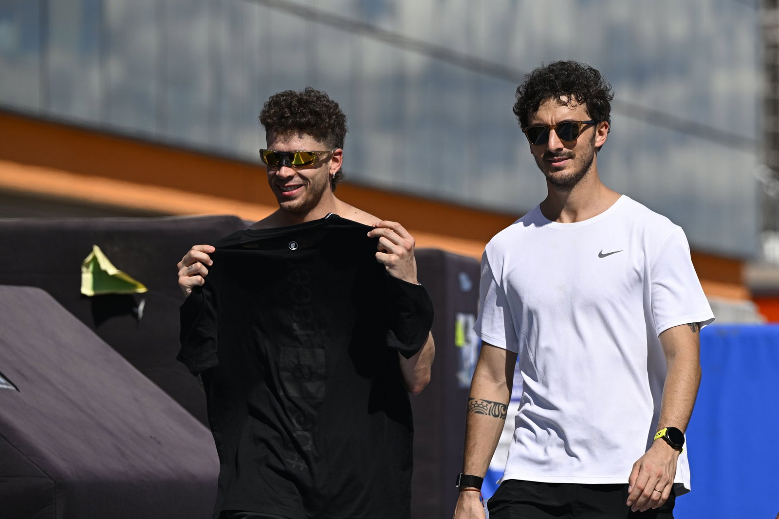 Marco Bezzecchi, Francesco Bagnaia, 2026 Brazilian MotoGP.