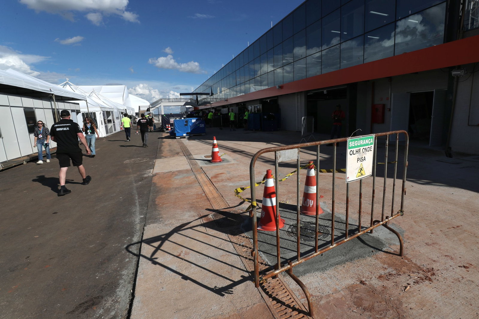 Paddock, 2026 Brazilian MotoGP.