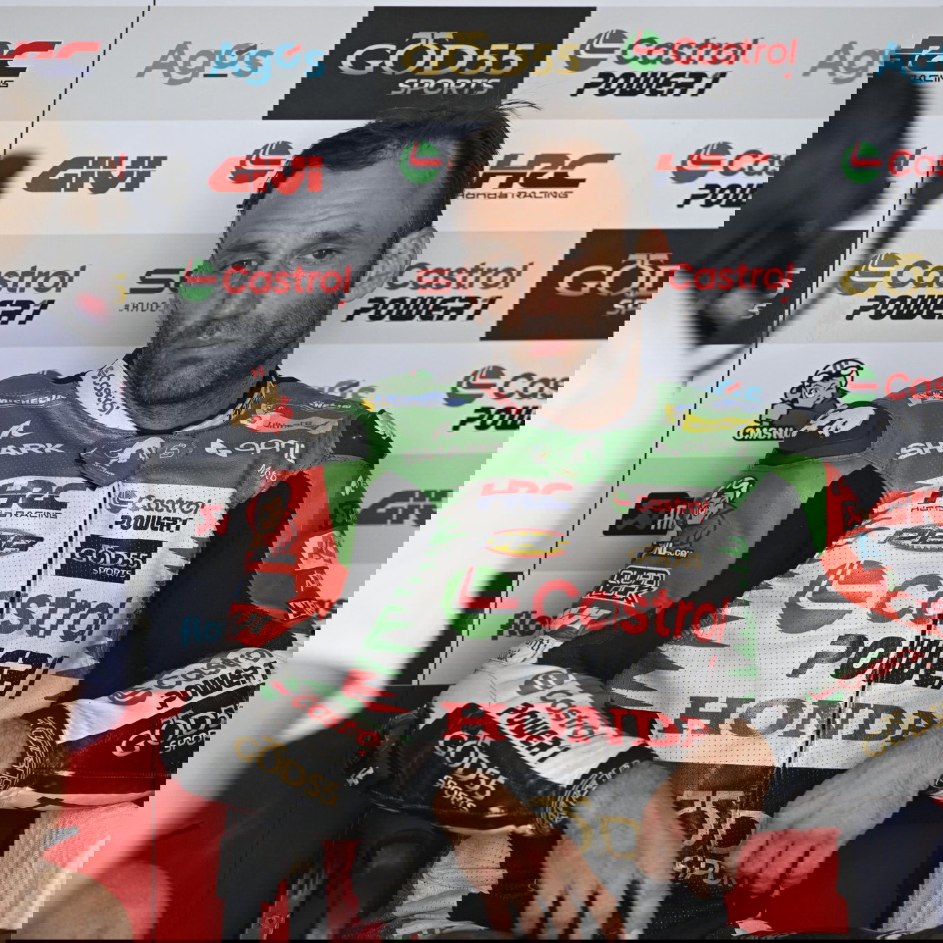 Johann Zarco, 2026 MotoGP Brazilian Grand Prix, pit box. Credit: Gold and Goose.