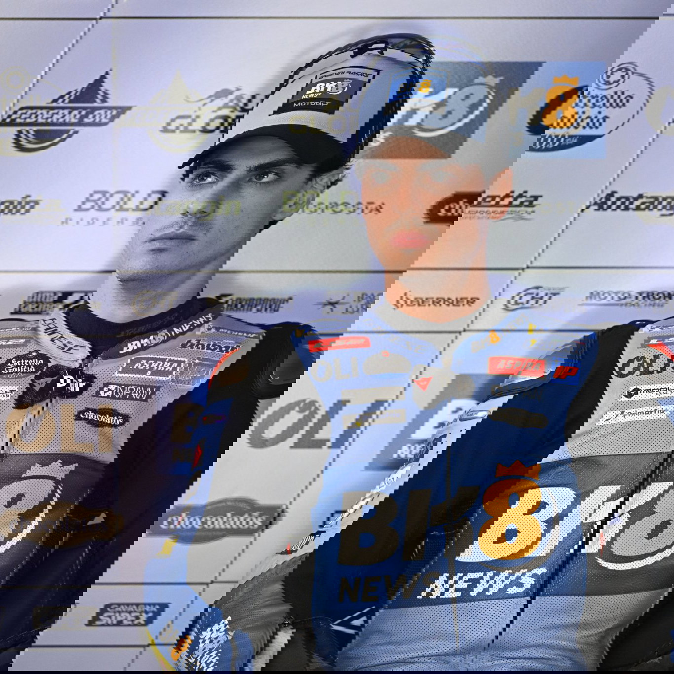 Fermin Aldeguer, 2026 MotoGP Brazilian Grand Prix, pit box. Credit: Gold and Goose.