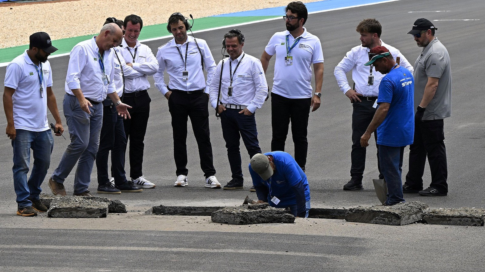 Sinkhole, 2026 Brazilian MotoGP Sprint.