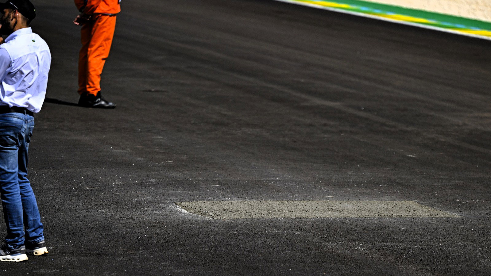 Sinkhole repair, 2026 Brazilian MotoGP Sprint.