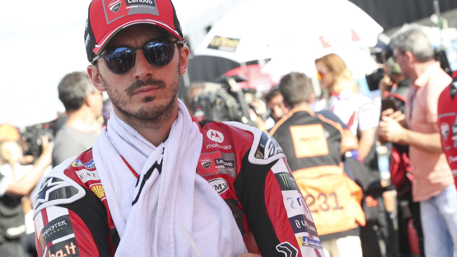 Francesco Bagnaia, 2026 MotoGP Brazilian Grand Prix, grid. Credit: Gold and Goose.