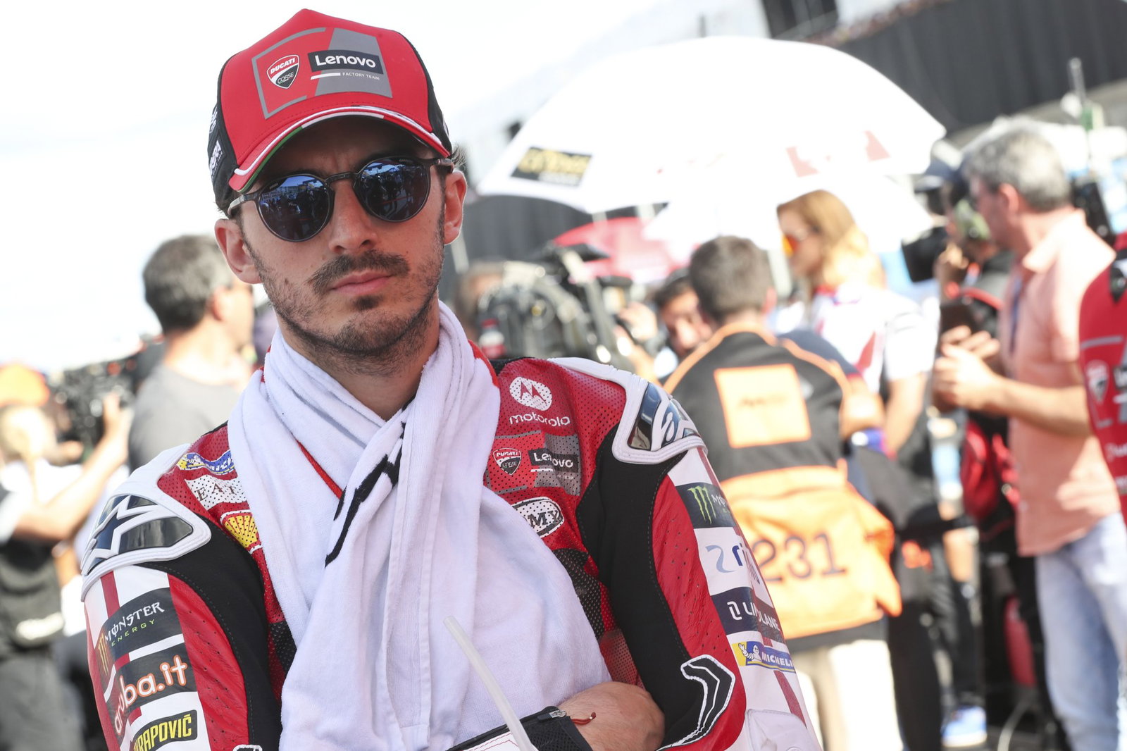 Francesco Bagnaia, 2026 MotoGP Brazilian Grand Prix, grid. Credit: Gold and Goose.