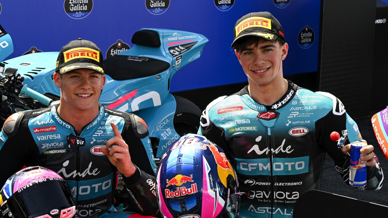 Dani Holgado, David Alonso, Brazilian Moto2 Grand Prix.