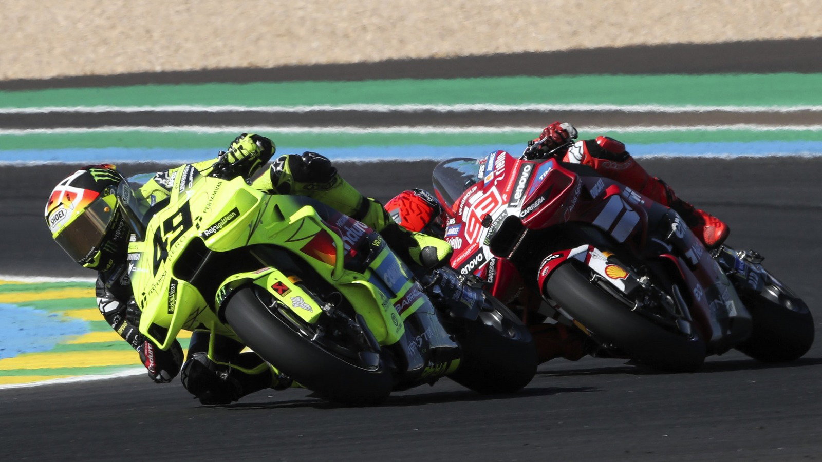 Fabio di Giannantonio, Marc Marquez, 2026 Brazilian MotoGP.