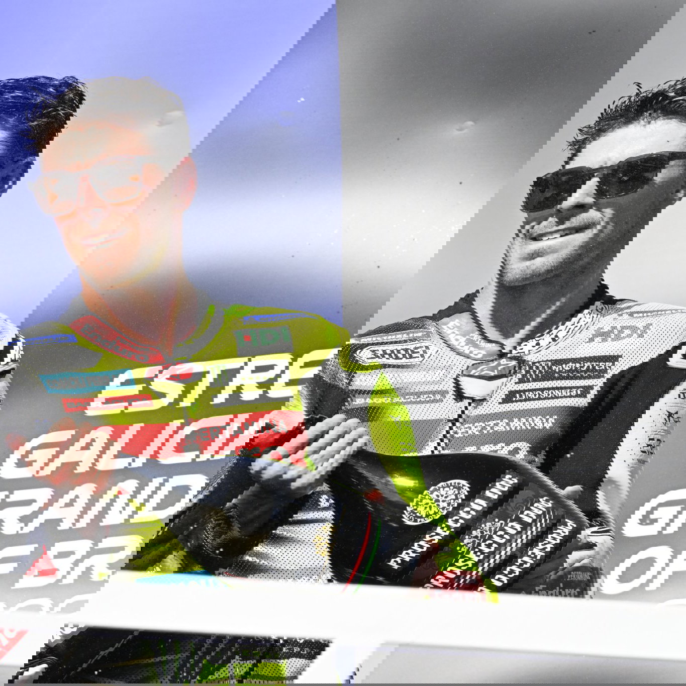 Fabio Di Giannantonio, 2026 MotoGP Brazilian Grand Prix, podium. Credit: Gold and Goose.