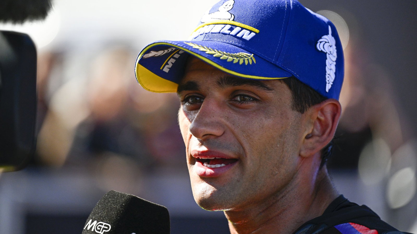 Jorge Martin, 2026 MotoGP Brazilian Grand Prix, parc ferme. Credit: Gold and Goose.
