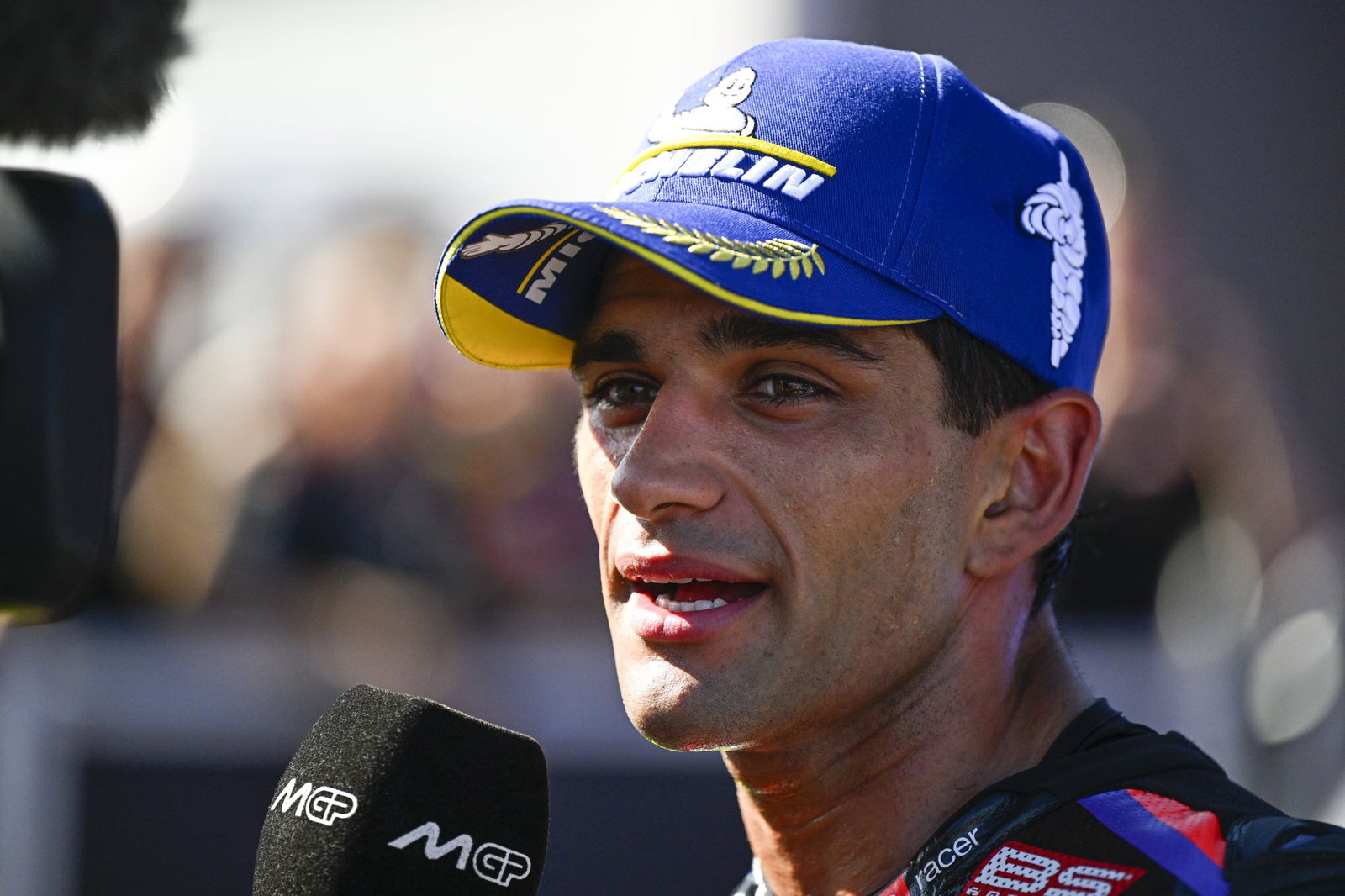 Jorge Martin, 2026 MotoGP Brazilian Grand Prix, parc ferme. Credit: Gold and Goose.