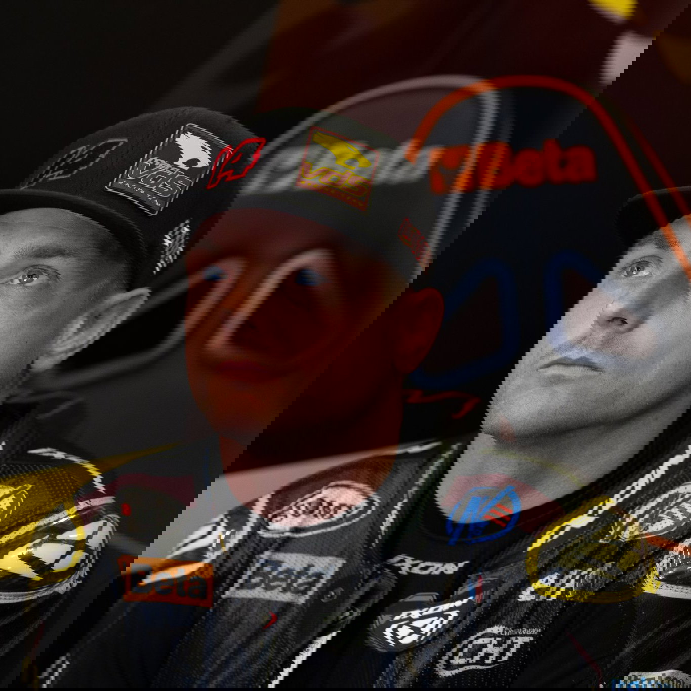 Sam Lowes, 2026 Portuguese WorldSBK, pit box. Credit: Gold and Goose.