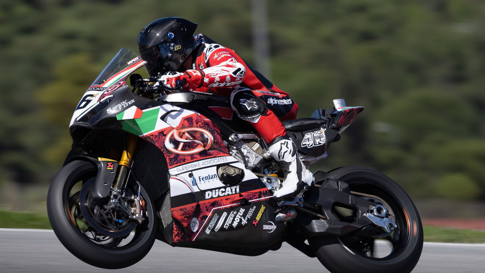 Tommy Bridewell, 2026 Portuguese WorldSBK. Credit: Gold and Goose.