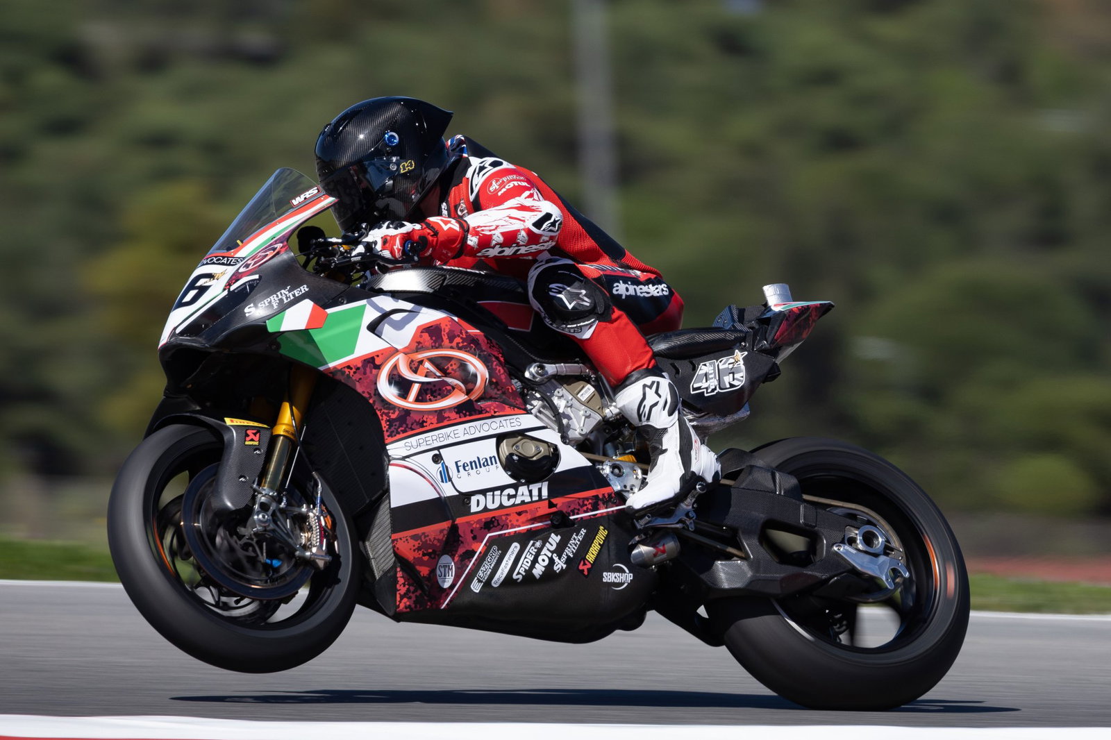 Tommy Bridewell, 2026 Portuguese WorldSBK. Credit: Gold and Goose.