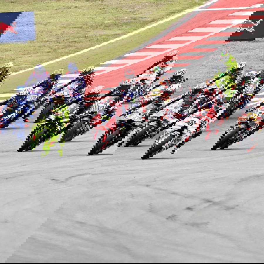 Start, 2026 US MotoGP Sprint.