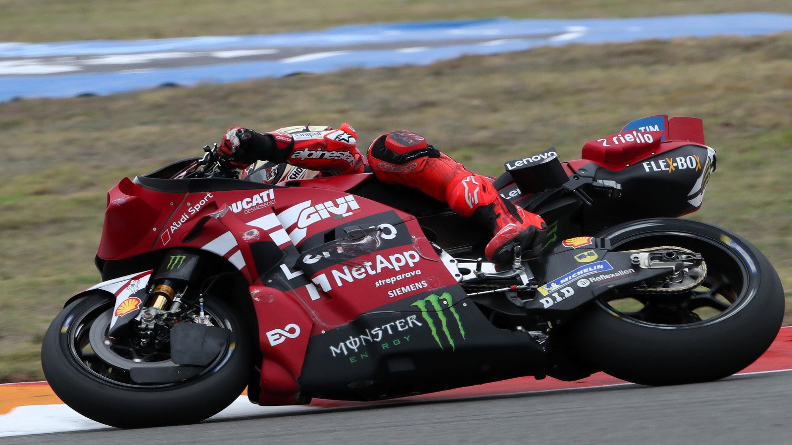 Marc Marquez's damaged Ducati, 2026 US MotoGP Sprint.