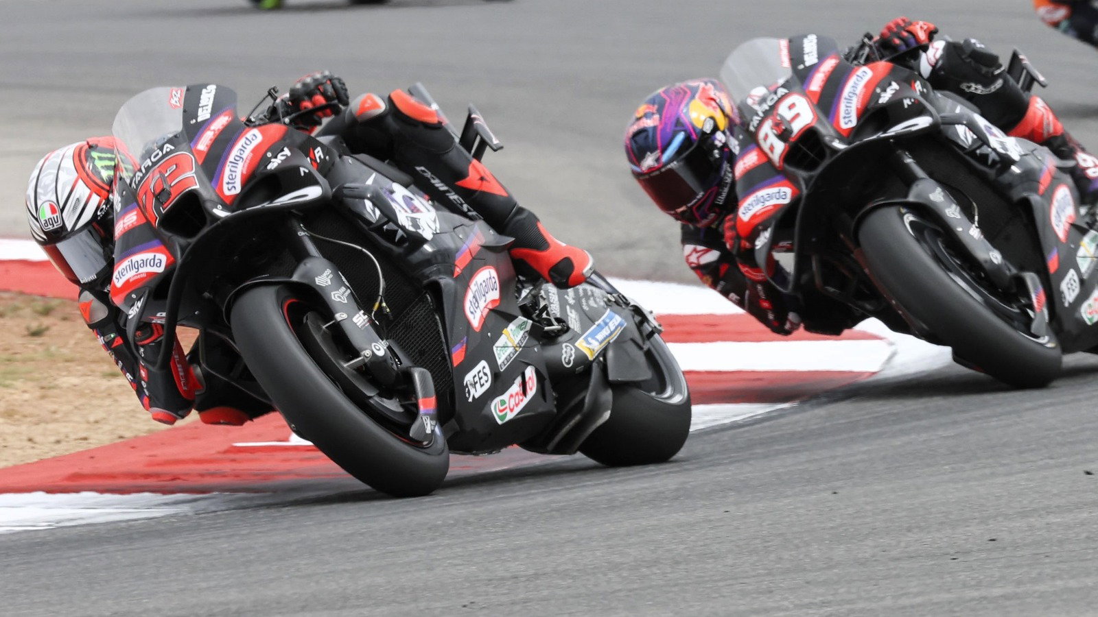 Marco Bezzecchi, Jorge Martin, 2026 US MotoGP.