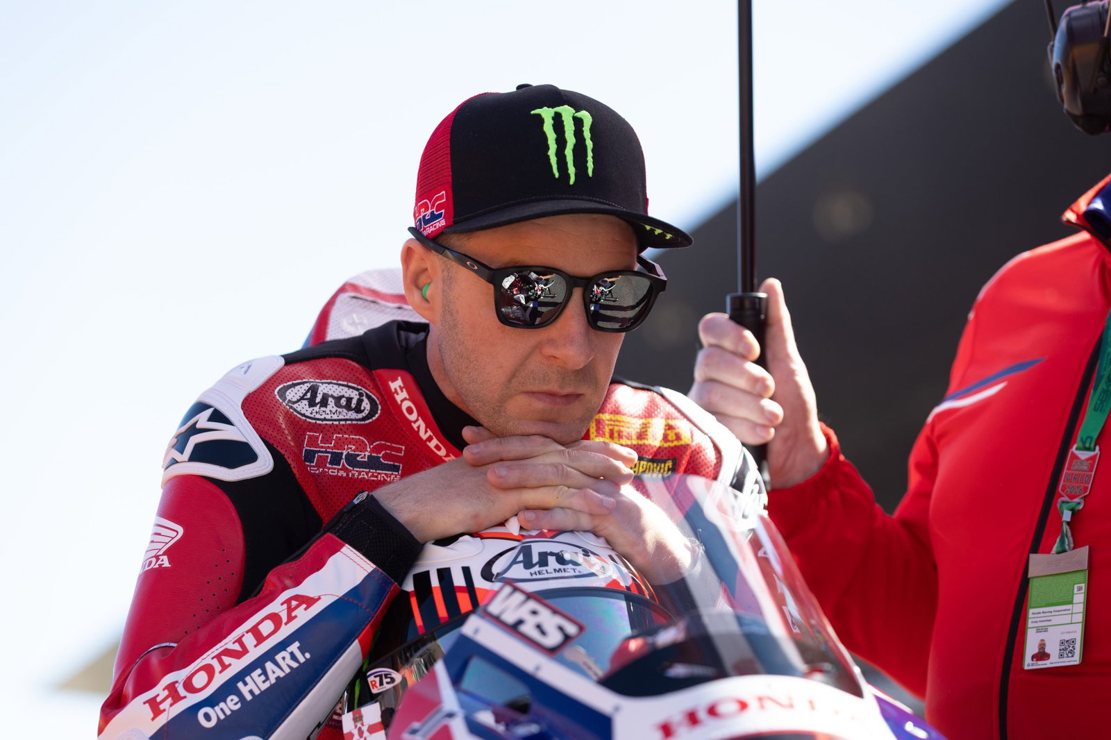 Jonathan Rea, 2026 Portuguese WorldSBK, grid. Credit: Gold and Goose.