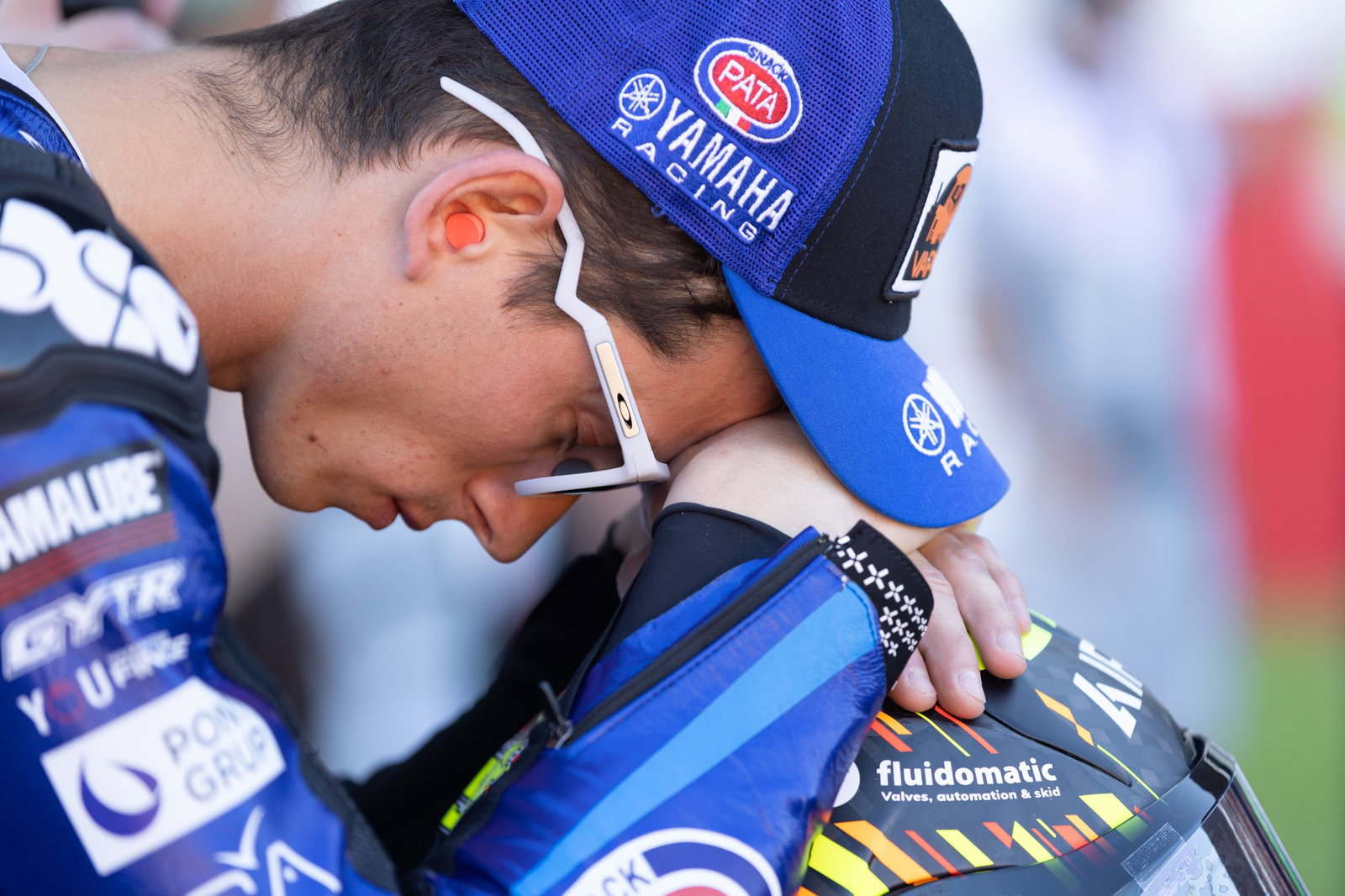 Andrea Locatelli, 2026 Portuguese WorldSBK, grid. Credit: Gold and Goose.