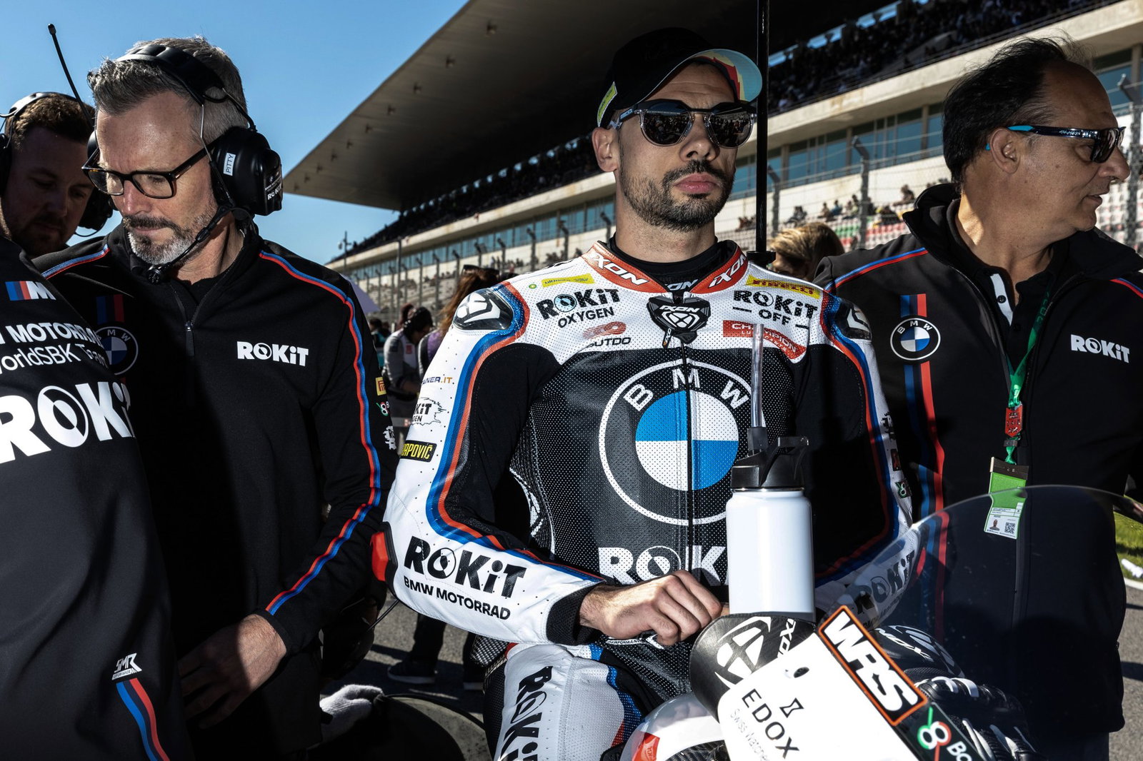 Miguel Oliveira, 2026 Portuguese WorldSBK, grid. Credit: Gold and Goose.