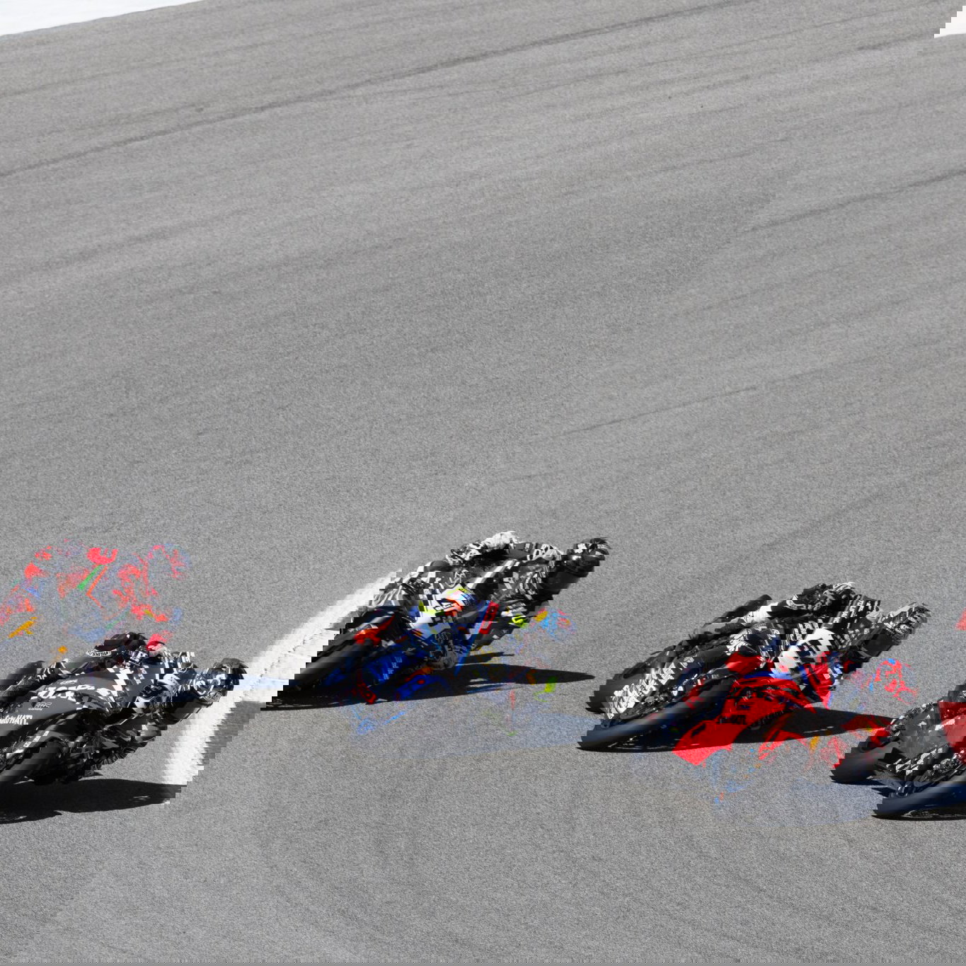 Somkiat Chantra, Bahattin Sofuoglu, Tommy Bridewell, 2026 Portuguese WorldSBK. Credit: Gold and Goose.