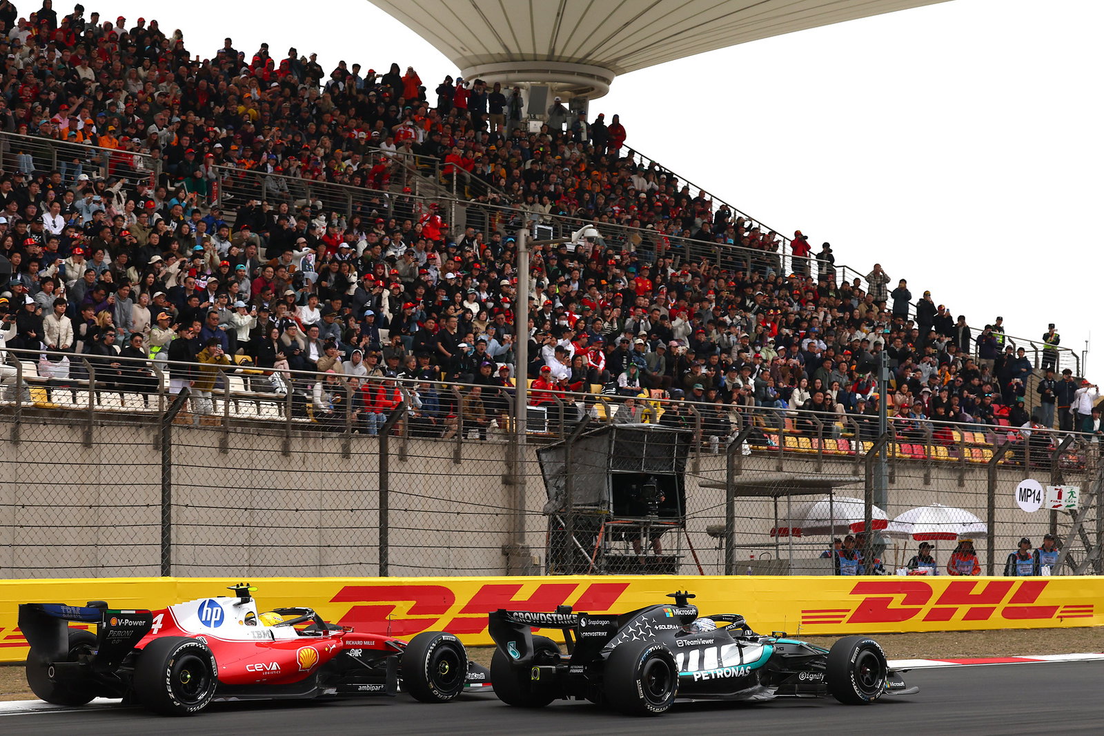 Mercedes holds a sizeable advantage over Ferrari 