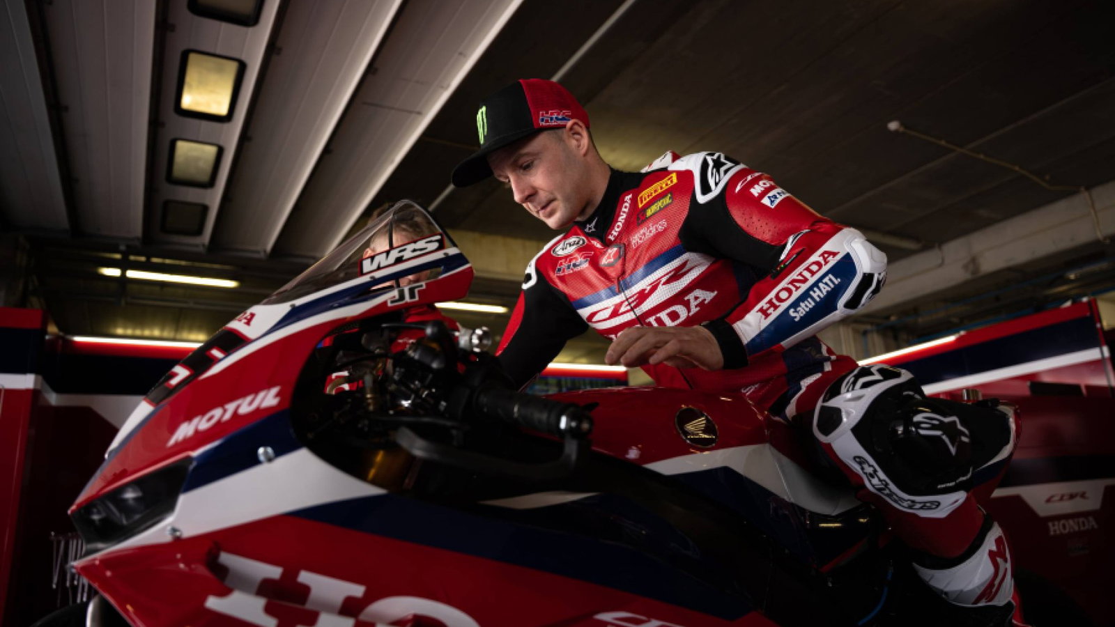 Jonathan Rea, March 2026 Portimao WorldSBK test. Credit: Honda Racing Corporation.