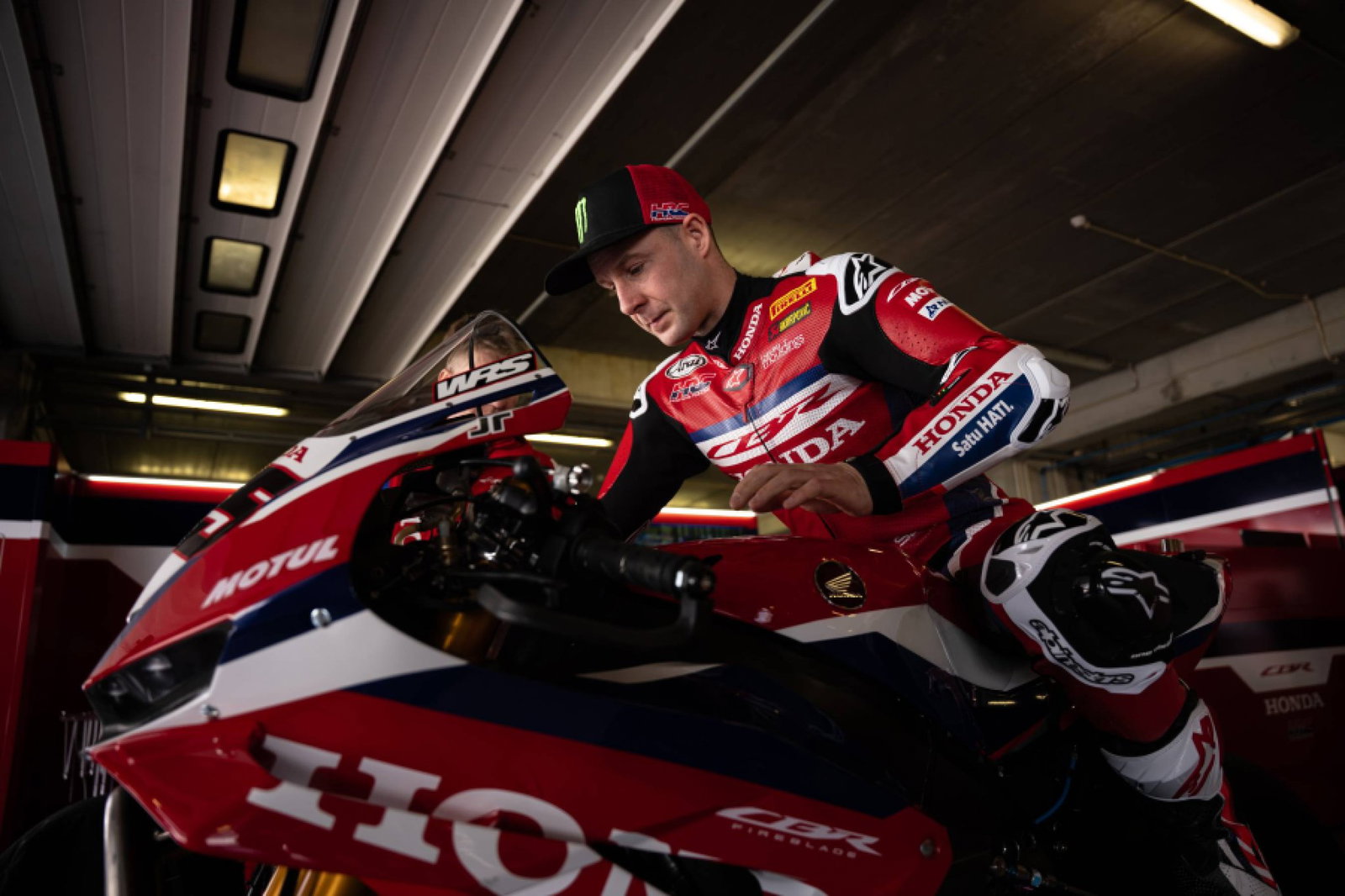 Jonathan Rea, March 2026 Portimao WorldSBK test. Credit: Honda Racing Corporation.