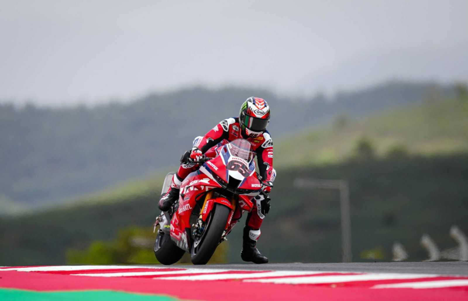 Jonathan Rea, March 2026 Portimao WorldSBK Test. Credit: Honda Racing Corporation.