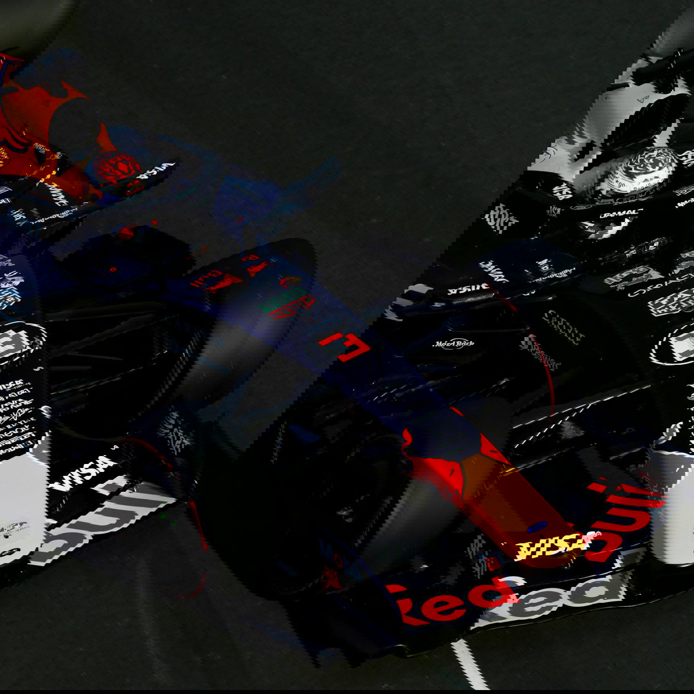 Verstappen qualified well off the pace in China 