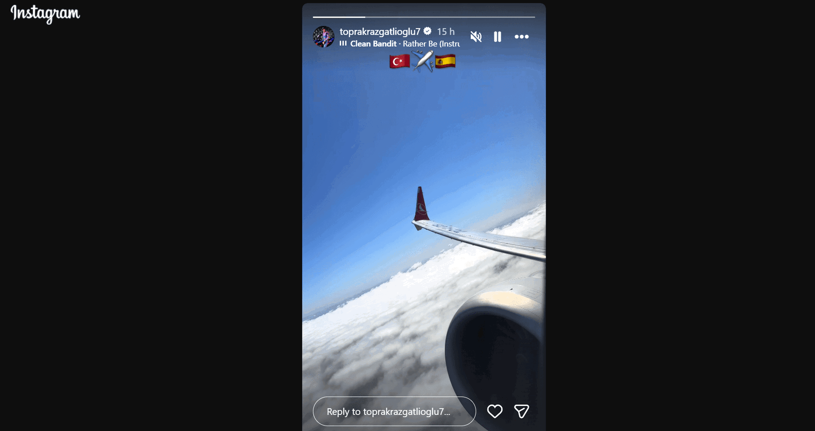 Toprak Razgatlioglu travels from Turkey to Spain ahead of a private Jerez test (pic: toprakrazgatlioglu7)