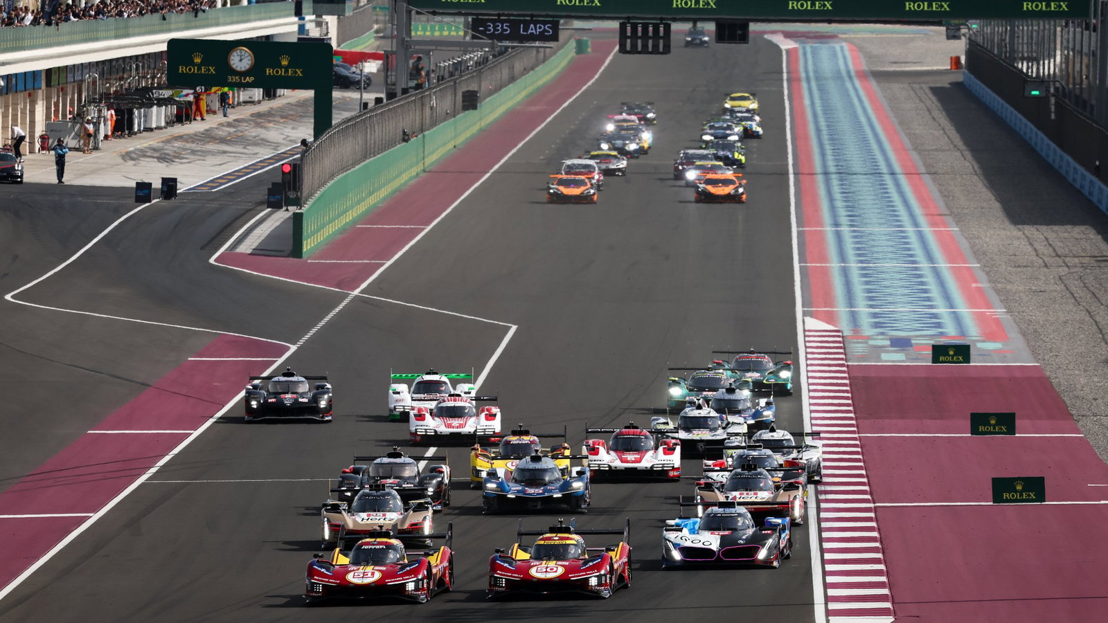 The start of last year's WEC round in Qatar