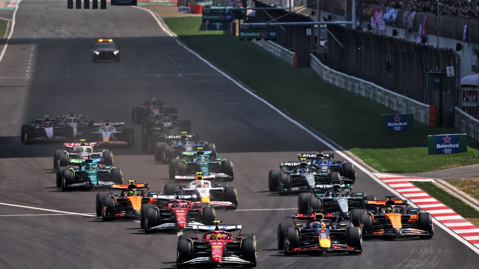 Lewis Hamilton won the sprint last year in China 